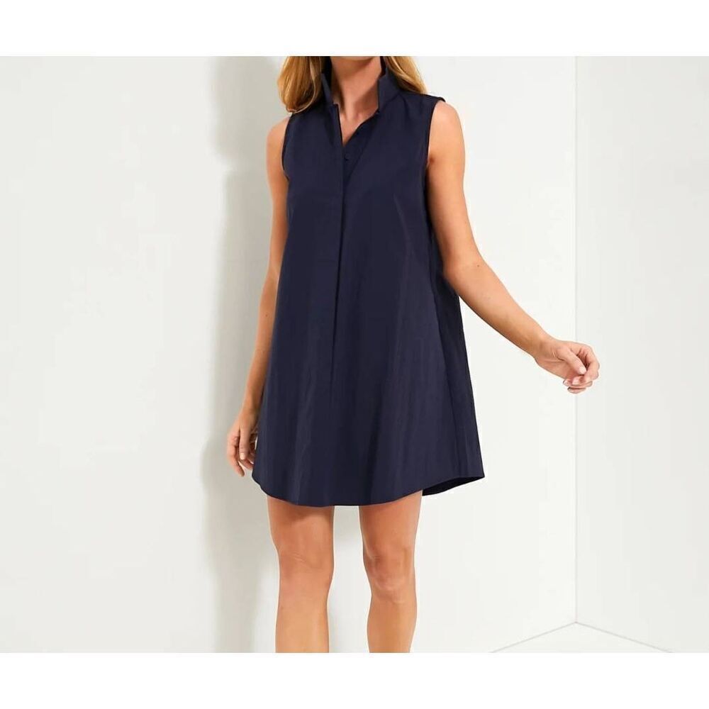 TUCKERNUCK Navy Sleeveless Charlie Dress sz XXS